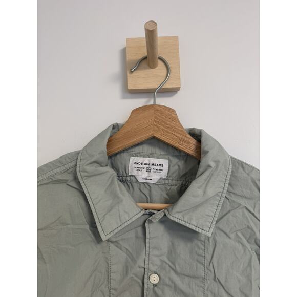 ENDS and MEANS Work Long Sleeve Shirt Medium - Picture 6 of 8